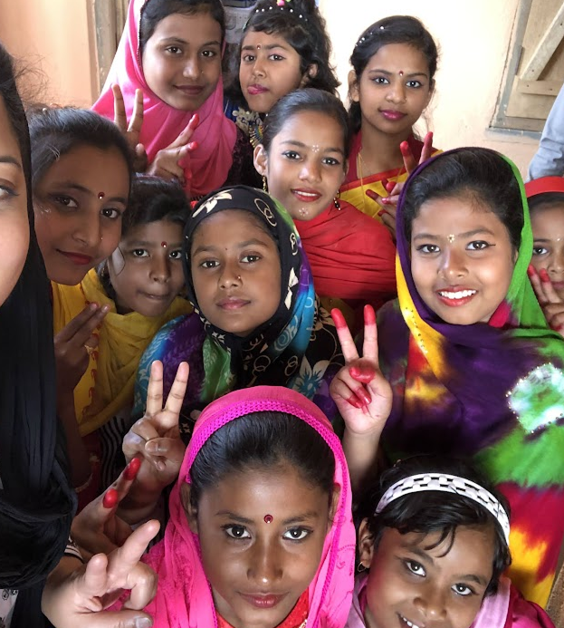 Group of girls